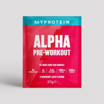 Alpha Pre-Workout - 20g - Strawberry Laces kép