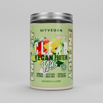 Clear Vegan Protein Plus – Energia - 375g - Mango & Lime kép