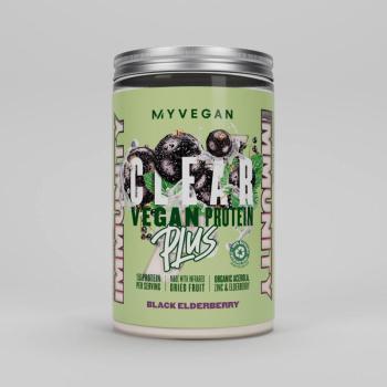 Clear Vegan Protein Plus – Immunitás - 375g - Elderberry kép