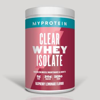 Clear Whey Isolate - 20servings - Málna - Limonádé kép