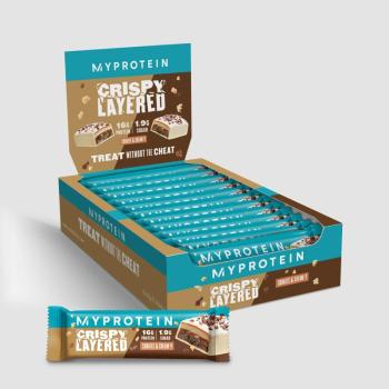 Crispy Layered Bar - 12x58g - Cookies and Cream kép