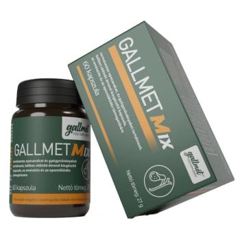 Gallmet Mix epesav + gyógynövény kapszula, 60db kép
