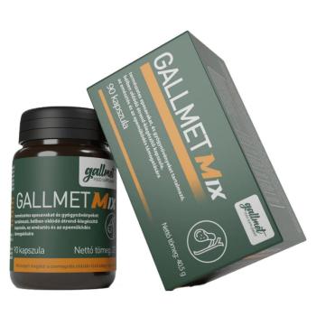 Gallmet Mix epesav + gyógynövény kapszula, 90db kép