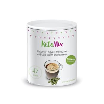 KetoMix Fogyást támogató instant kávé - zöldkávéízű (47 adag) kép