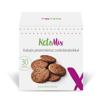 KetoMix Kakaós protein keksz csokidarabokkal (30 db) kép