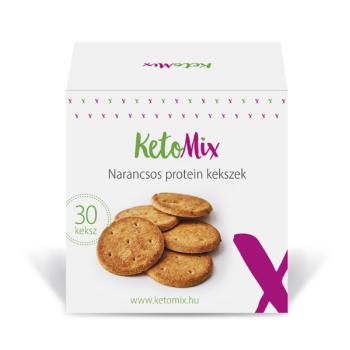 KetoMix Narancsos protein keksz (30 darab) kép