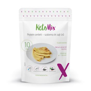 KetoMix Protein omlett – szalonna és sajt ízű (10 adag) kép
