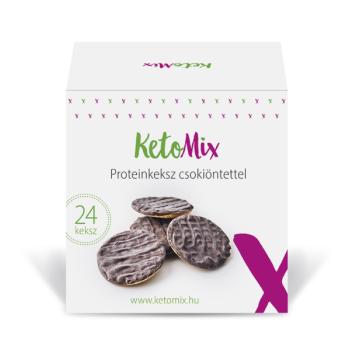 KetoMix Proteinkeksz csokiöntettel (24 keksz) kép