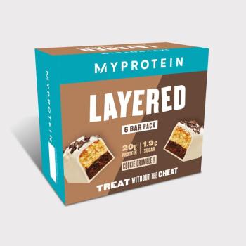 Layered Protein Bar szelet - 6 x 60g - Cookie Crumble kép
