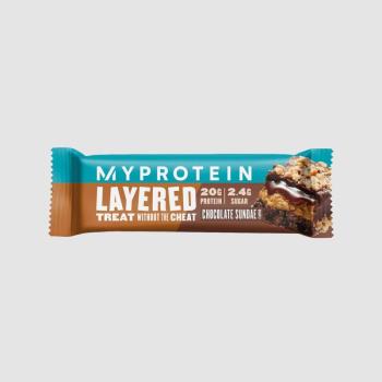 Layered Protein Bar szelet (minta) - Chocolate Sundae kép