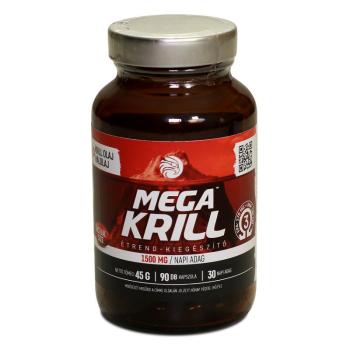 Mega Krill 1500mg krill olaj + halolaj, 90db kép