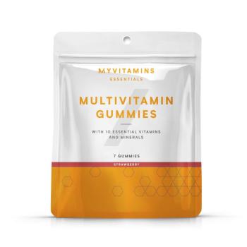 Multivitamin Gummy Pouch (7 darab) – Eperízesítésű - 7gummies - Eper kép