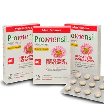 Promensil 40mg vöröshere izoflavon, 30db (3x) kép