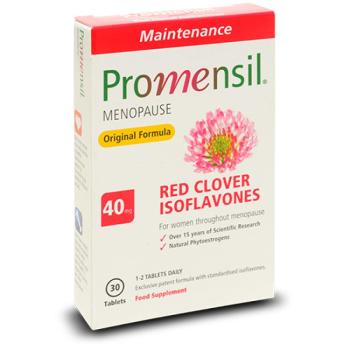 Promensil 40mg vöröshere izoflavon, 30db kép