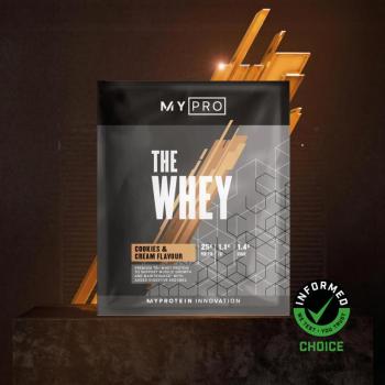 THE Whey (Tasakos minta) - 30g - Cookies and Cream kép