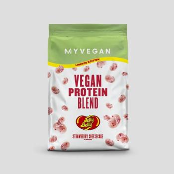 Vegán Protein Blend - Limitált kiadású Jelly Belly ízesítés - Eper sajttorta kép