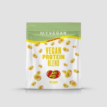 Vegán Protein Blend - limitált kiadású Jelly Belly ízesítés - Top Banana kép