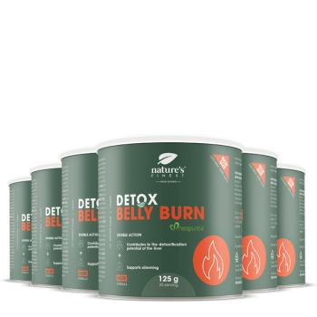 100% Belly Burn + DETOX | 6-es csomag | Bio | Legjobb fogyasztó ital | vegán fogyókúrás termék | a Nature's Finest-től kép