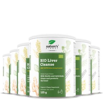 100% Máriatövis + Articsóka | 6x Liver Cleanse a Nature's Finest-től | Vegán Májregeneráló Termék kép