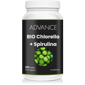 ADVANCE Chlorella + Spirulina BIO 1000 tabletta kép