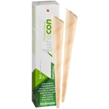 Aurecon fülgyertya Natural, 2 darab kép