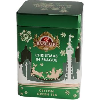 BASILUR Around the World Christmas in Prague Green, fémdobozos, 75 g kép