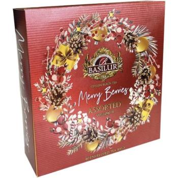 Basilur Merry Berry Assorted, Vol. II 20 × 2 g, 10 × 1,5 g, 10 × 1,8 g kép