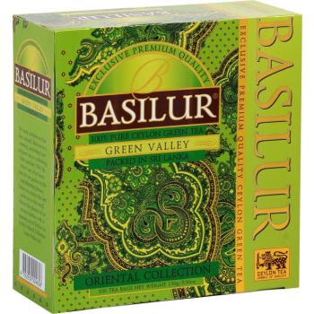 Basilur Orient Green Valley, boríték nélkül, 100 × 1,5 g kép