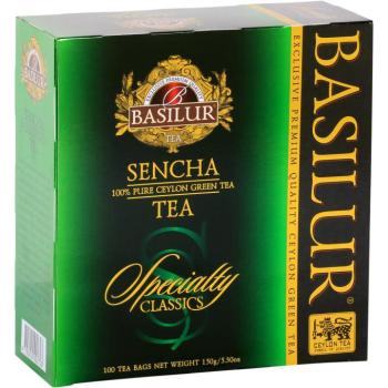 Basilur Specialty Sencha, boríték nélkül, 100 × 1,5 g kép