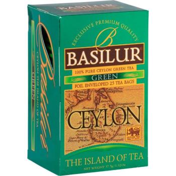 BASILUR The Island of Tea, Green 25× 1,5 g kép