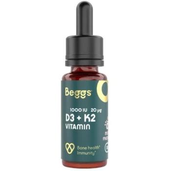 Beggs D3 + K2 vitamin, 30 ml kép
