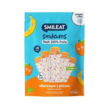 BIO 100% gyümölcsfagylaltok sárgabarack és banán fagyasztásához 5 db 6M+, 250g kép