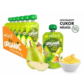 BIO Mixit gyümölcspüré - 100% Körte (6db.) kép