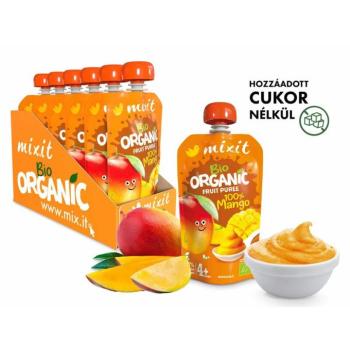BIO Mixit gyümölcspüré - 100% Mangó (6db.) kép