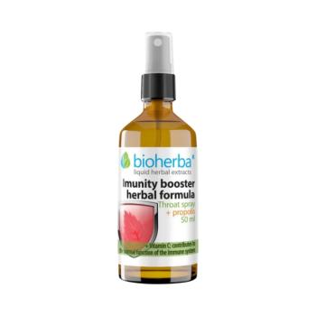 Bioherba propoliszos torokspray az immunrendszer támogatására – 50 ml kép