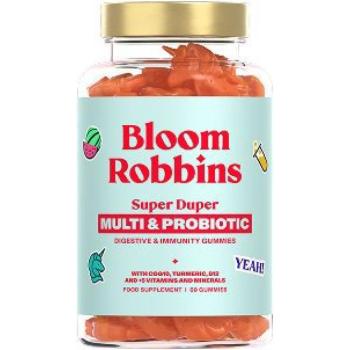 Bloom Robbins Probiotikumok vitaminokkal a jobb emésztésért, 60 gummies kép