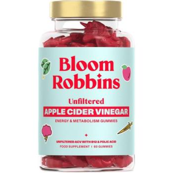 Bloom Robbins Vitaminok az emésztésért és az energiáért szűretlen almaecettel, 60 gumicukor kép