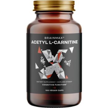 BrainMax Acetil-L-karnitin, 500 mg, 100 növényi kapszula kép