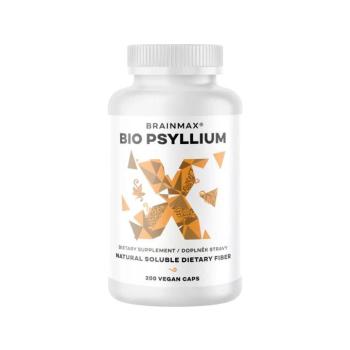 BrainMax BIO Psyllium, 800 mg, 200 db növényi kapszula kép