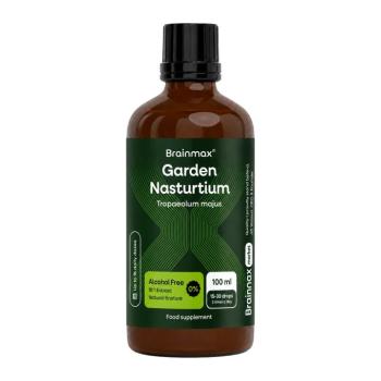 BrainMax BrainMax® Nasturtium Alcohol Free Tincture, 10:1 Extract, 100 ml kép