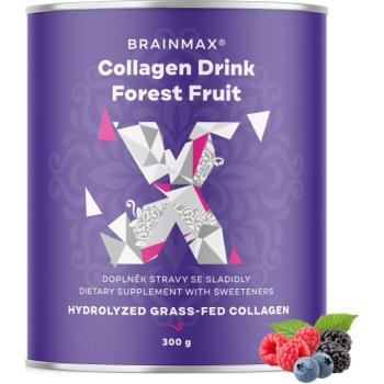 BrainMax Collagen Drink, kollagén ital, erdei gyümölcs 300 g kép