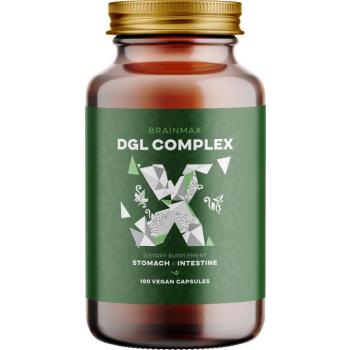 BrainMax DGL Complex (deglycyrrhizinizált édesgyökér), 100 gyógynövényes kapszula kép
