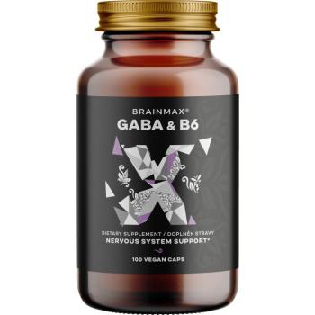 BrainMax GABA&B6, 100 db növényi kapszula kép