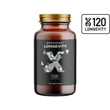 BrainMax Longevity, 150 növényi kapszula kép