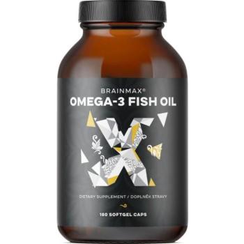 BrainMax Omega 3 Fish Oil, 180 lágyzselatin kapszula kép