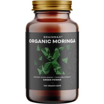 BrainMax Organic Moringa, 500mg, 100 Növényi kapszula