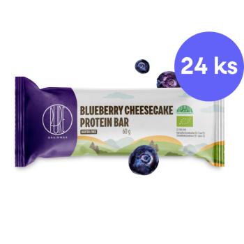 BrainMax Pure® Blueberry Cheesecake Protein Bar, BIO, 24 x 50 g kép