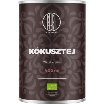 BrainMax Pure® Kókusztej 17% zsírtartalmú, BIO, 400 ml kép