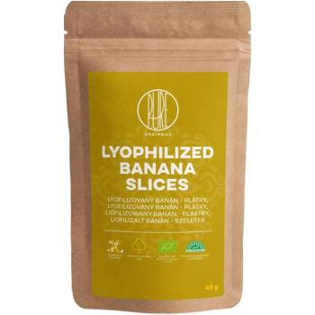 BrainMax Pure® Lyophilized Banana Slices, Liofilizált banán - szeletek, BIO, 45 g kép