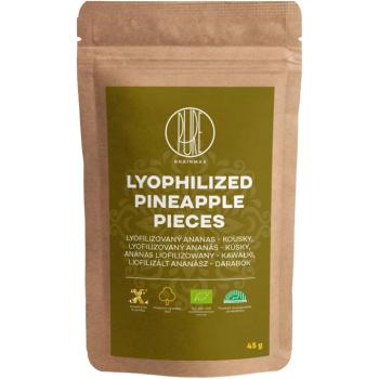 BrainMax Pure® Lyophilized Pineapple Pieces, Liofilizált ananász - darab, 45 g